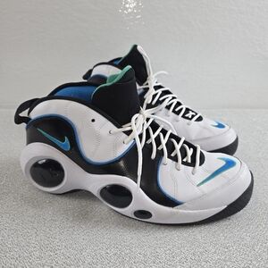 Nike Air Zoom Flight 95 "Jason Kidd" Mavs Shoes White Photo Blue Men's 13